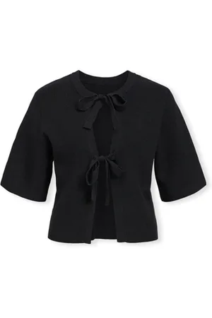 Object Frakker Noos Julla Parvi 2/4 Cardigan - Black