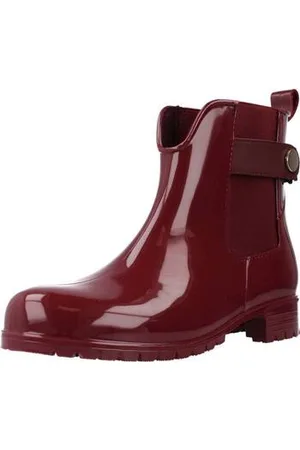 Tommy Hilfiger Støvler ANKLE RAINBOOT WITH META