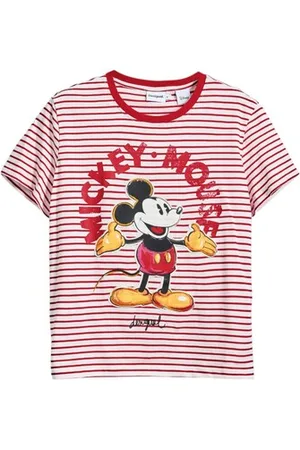 Desigual T-shirts m. korte ærmer TS_MICKEY MOUSE 25SWTKAI