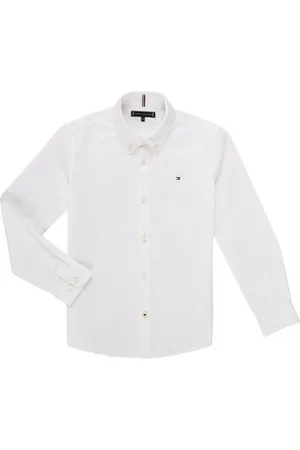 Tommy Hilfiger Skjorter m. lange ærmer BOYS STRETCH OXFORD SHIRT L/S
