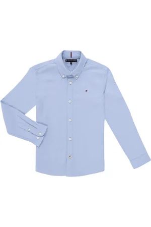 Tommy Hilfiger Skjorter m. lange ærmer BOYS STRETCH OXFORD SHIRT L/S