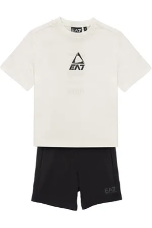 EA7 Sæt TRAIN LOGO SERIES BOY KIT TEE-SHORTS FREE