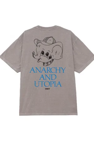 Obey T-shirts & Polo-t-shirts anarchy utopia