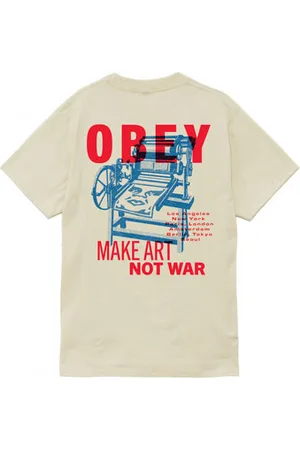 Obey T-shirts & Polo-t-shirts printing press make art