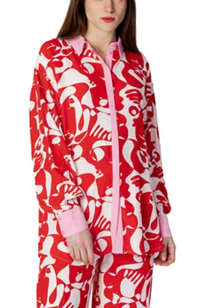 VILA Skjorter / Skjortebluser VIKIKKI MAT L/S OVERSIZE LONG 14085301