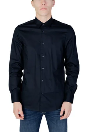 Antony Morato Skjorter m. lange ærmer NAPOLI SLIM FIT IN TESSUTO MMSL00628-FA440052