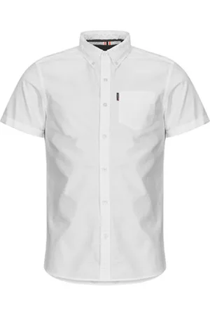 Superdry Skjorter m. korte ærme OXFORD ESSENTIAL