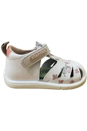 Titanitos Sandaler til børn B 500 ELEFANTIN Sandalia respetuosa Blanco