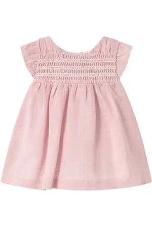 Mayoral Kjoler 1846 Vestido nido abeja Rosa