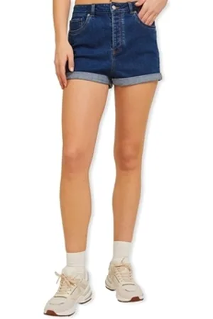 JJXX Shorts Hazel Mini Shorts - Medium Blue Denim