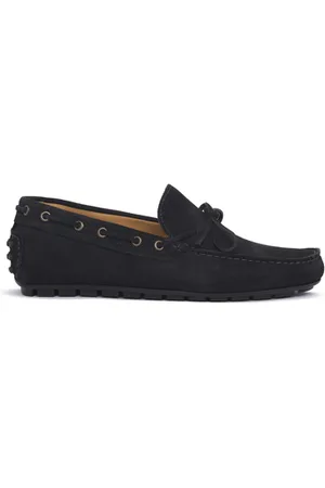 Exton Loafers BLUE CAMOSCIO