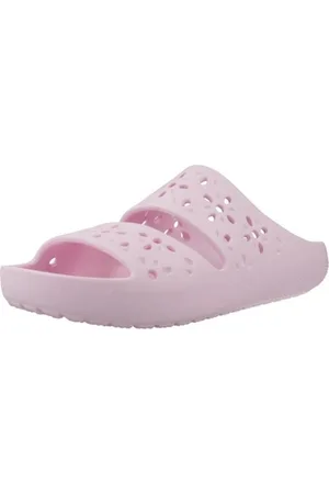 Crocs Klipklapper CLASSIC FLORAL CUT OUT SAND