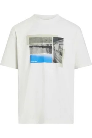 Calvin Klein Polo-t-shirts m. lange ærmer CITY POSTER STREET T J30J326861