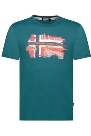 Geographical Norway T-shirts m. korte ærmer SY1366HGN-GREEN_SAPIN