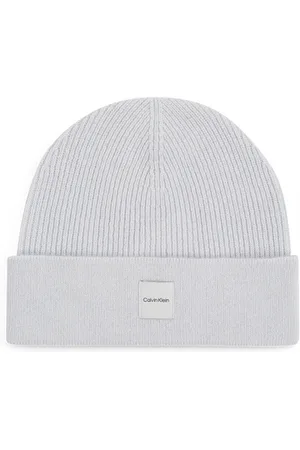 Calvin Klein Huer CASHMERE CHUNKY OPEN RIB BEANIE K60K612584