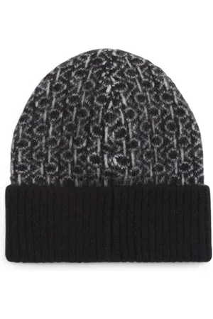 Calvin Klein Huer MONOGRAM FOLD TURN UP BEANIE K60K612595