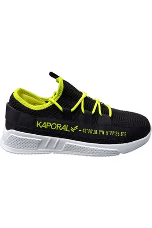 Kaporal 5 Sneakers DOFINO NOIR ET JAUNE