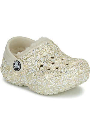 Crocs Træsko til børn Classic Lined Glitter Clog T