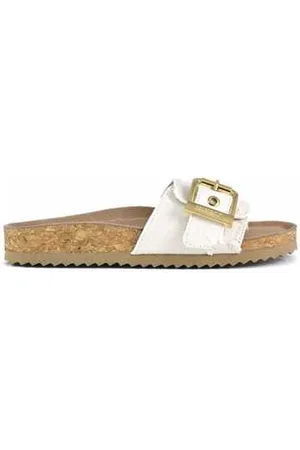 Colors of California Sandaler Monoband sandal cork denim