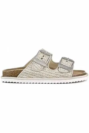 Colors of California Sandaler Sandal laminated rafia
