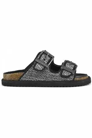 Colors of California Sandaler Sandal laminated rafia