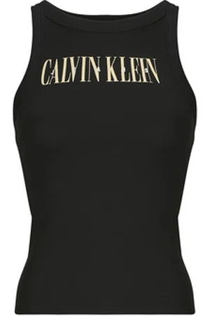 Calvin Klein Toppe / T-shirts uden ærmer VARSITY CALVIN KLEIN RIB TANK