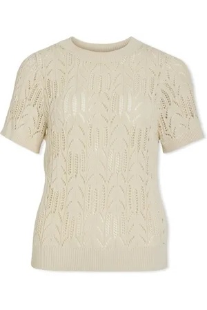 VILA Bluser Noos Top Cotti - Birch