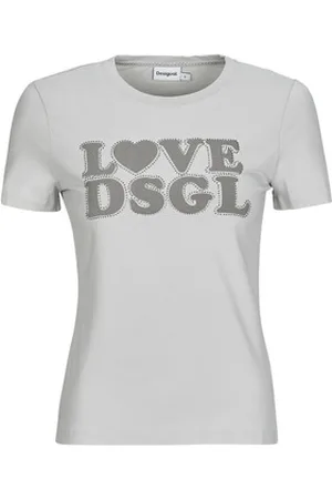 Desigual T-shirts m. korte ærmer LOVE DSGL