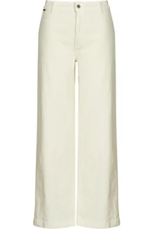 Pepe Jeans Lærredsbukser HIGH RISE WIDE CROP TANIA