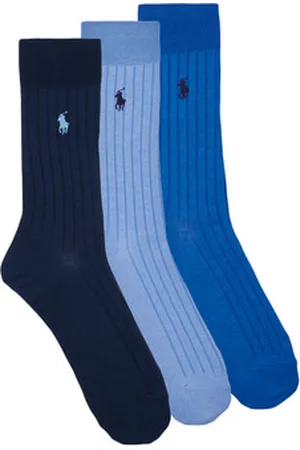 Ralph Lauren Langskaftede strømper EGYPTIAN CTN CREW SOCK 3 PACK