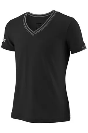 Wilson T-shirts m. korte ærmer Team V-neck