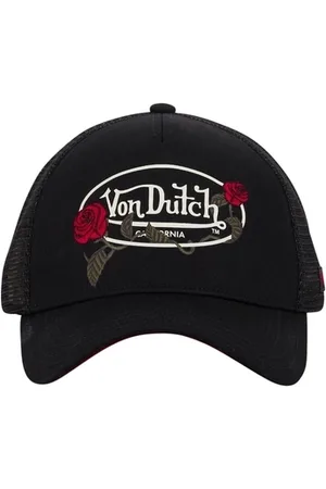 Von Dutch Kasketter LOGOROSESBLACK