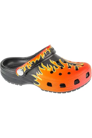 Crocs Tøfler Classic Flames Clog Kids