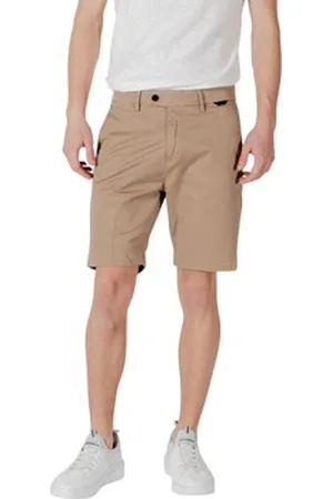 Antony Morato Shorts MARK SLIM FIT WITH LOGOED RUBBER FLAG MMSH00202-FA800197