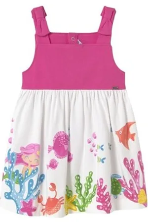 Mayoral Kjoler 1924 Vestido punto Fuxia