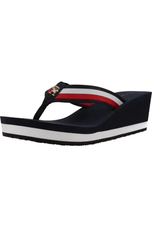 Tommy Hilfiger Klipklapper CORP MID WEDGE BEACH SAN