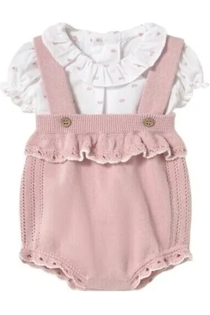 Mayoral Kjoler 1661 Conjunto tricot Rosa