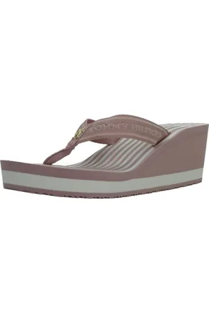 Tommy Hilfiger Klipklapper STRIPIES WEDGE BEACH SAN