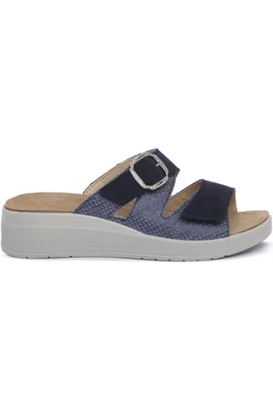 GRÜNLAND Tøfler JEANS 59DIDA