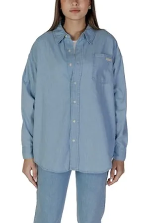 Calvin Klein Skjorter / Skjortebluser OVERSIZED LS DENIM J20J225010
