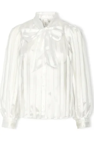 Y.A.S Bluser YAS Jose Shirt L/S - Star White