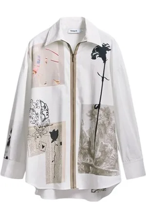 Desigual Skjorter / Skjortebluser SHIRT_RECORTES_LACROIX 25SWCW23