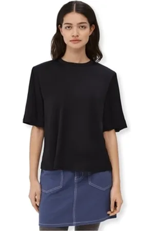Object Sweatshirts Top Eirot S/S - Black