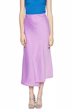 Y.A.S Korte nederdele YAS Hilly Skirt - African Violet