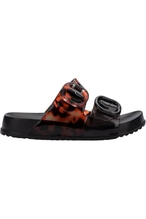 Melissa Sandaler til børn MINI Kids Cozy Slide - Black/Turtle Black