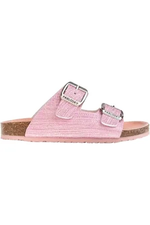 Pablosky Sandaler til børn Bio Rafia Kids Sandals 440573 - Fucsia Champagne