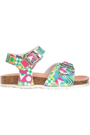 Pablosky Sandaler til børn Champion Kids Sandals 439704 - Blanco Fantasia