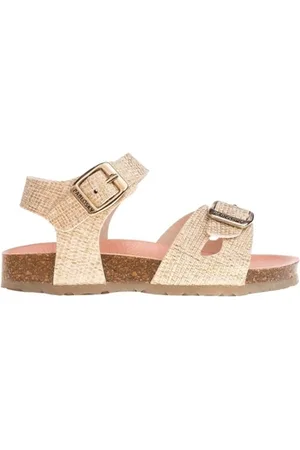 Pablosky Sandaler til børn Bio Rafia Kids Sandals 439933 - Beig-Oro