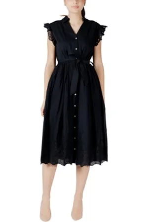 VILA Korte kjoler Vianglassi V-Neck S/L Midi 14105143