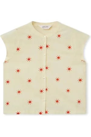 Compañía fantástica Bluser COMPAÑIA FANTÁSTICA Shirt 41116 - Yellow